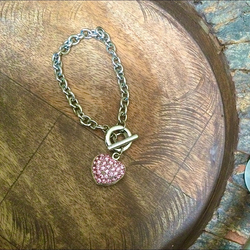 Bracelet - Austrian Crystal Heart